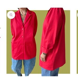 Red sky shop blazer in bright red